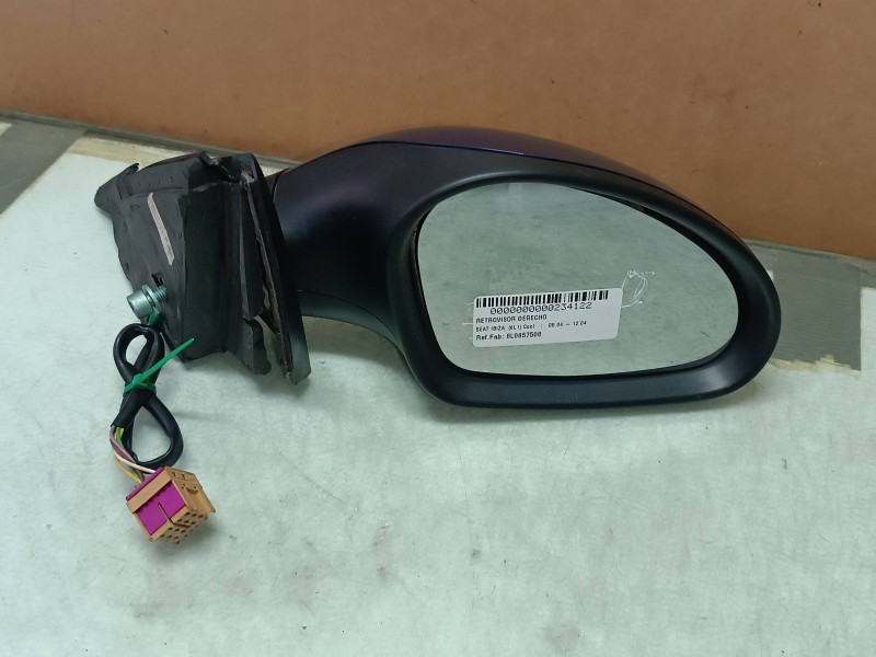 Recambio de retrovisor derecho para seat ibiza (6l1) cool referencia OEM IAM 6L0857508 876048 ELECTRICO