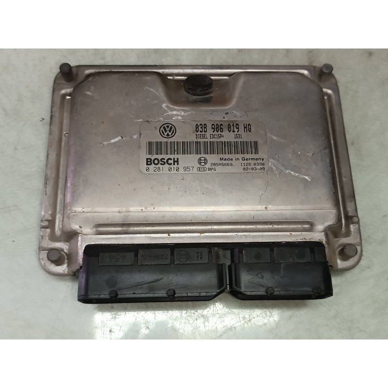 Recambio de centralita motor uce para seat ibiza (6l1) cool referencia OEM IAM 038906019HQ 0281010957 BOSCH