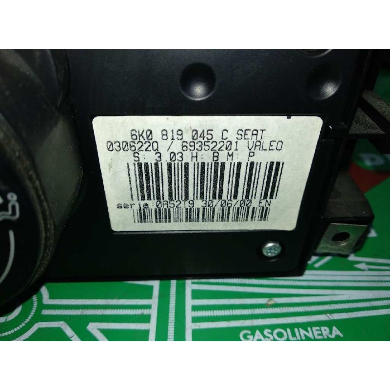 Recambio de mando calefaccion / aire acondicionado para seat ibiza (6k1) select referencia OEM IAM 6K0819045C  VALEO