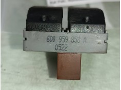 Recambio de mando elevalunas delantero izquierdo para seat ibiza (6l1) cool referencia OEM IAM 6Q0959858A MARRON CONECTOR 4 PINE 2