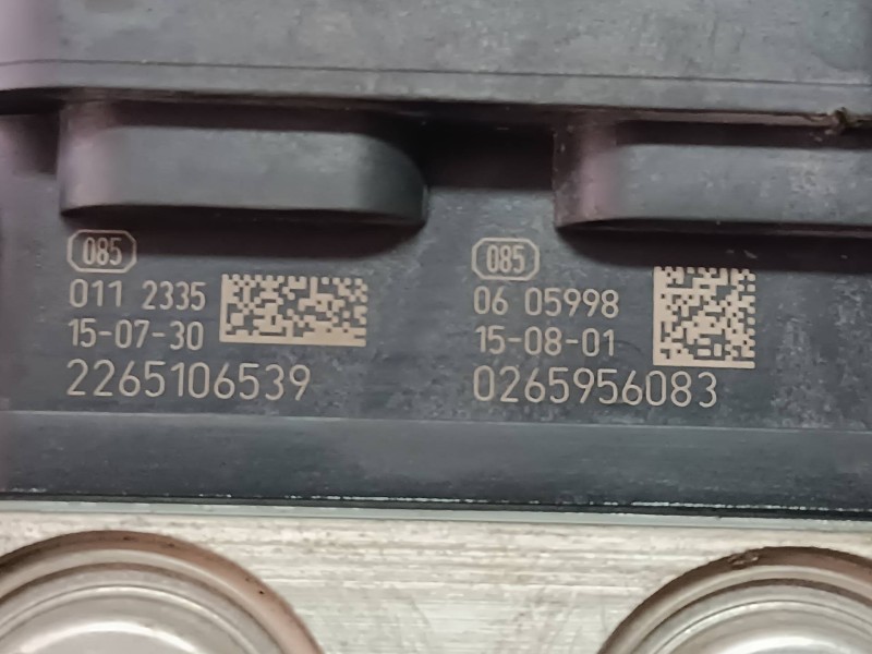 Recambio de abs para citroen c4 picasso feel referencia OEM IAM 9806742980 2265106539 0265956083