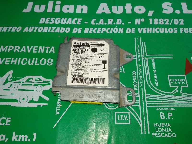 Recambio de centralita airbag para renault kangoo (f/kc0) alize referencia OEM IAM 550751800 8200098401 AUTOLIV