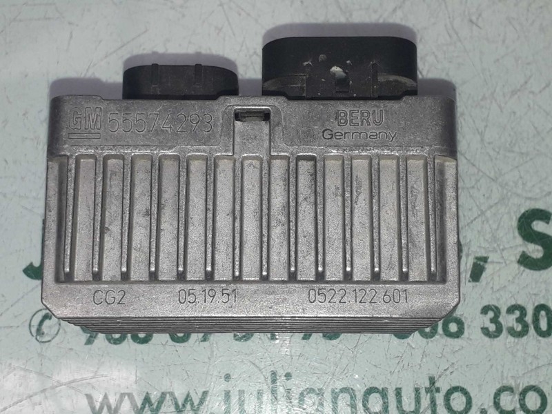 Recambio de caja precalentamiento para opel corsa d enjoy referencia OEM IAM 55574293 0522122601 BERU