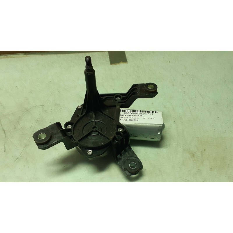 Recambio de motor limpia trasero para opel corsa d selective referencia OEM IAM 53027312 13163029 VALEO