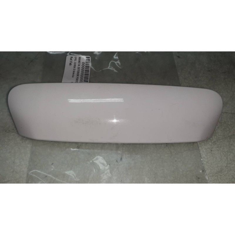 Recambio de maneta exterior porton para opel corsa d selective referencia OEM IAM   BLANCO