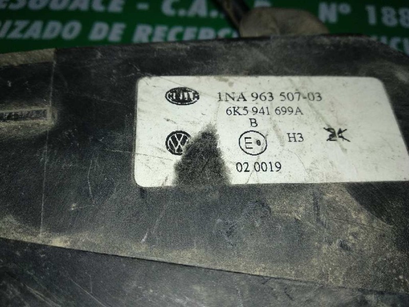 Recambio de faro antiniebla izquierdo para seat toledo (1l) se referencia OEM IAM 6K5941699A  