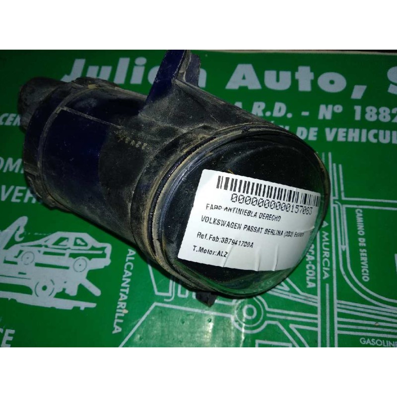 Recambio de faro antiniebla derecho para volkswagen passat berlina (3b3) edition referencia OEM IAM 3B7941700A  