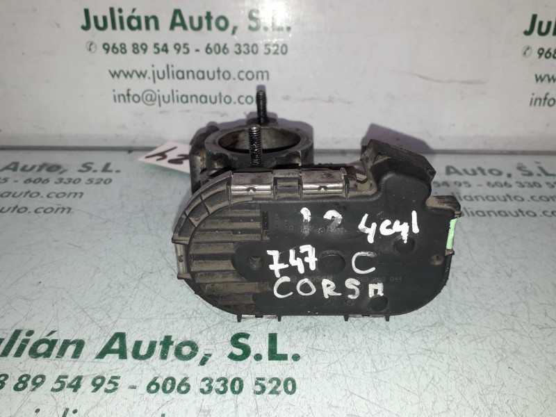 Recambio de caja mariposa para opel corsa c club referencia OEM IAM 9157512 0280750044 BOSCH