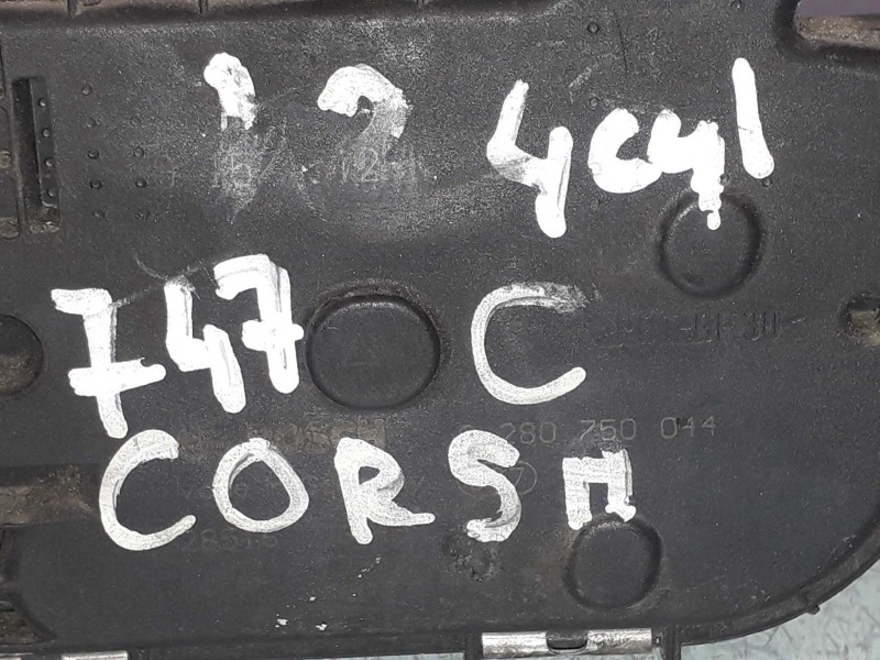 Recambio de caja mariposa para opel corsa c club referencia OEM IAM 9157512 0280750044 BOSCH