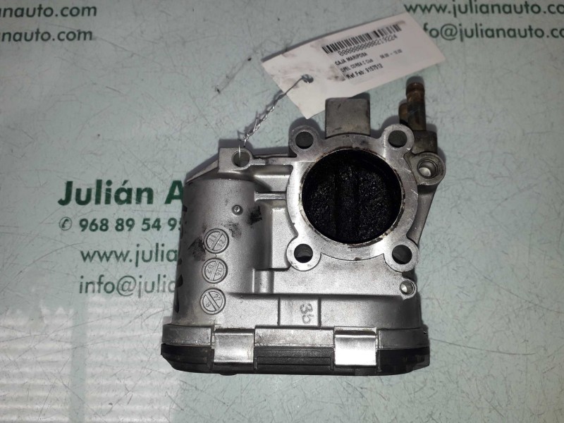 Recambio de caja mariposa para opel corsa c club referencia OEM IAM 9157512 0280750044 BOSCH