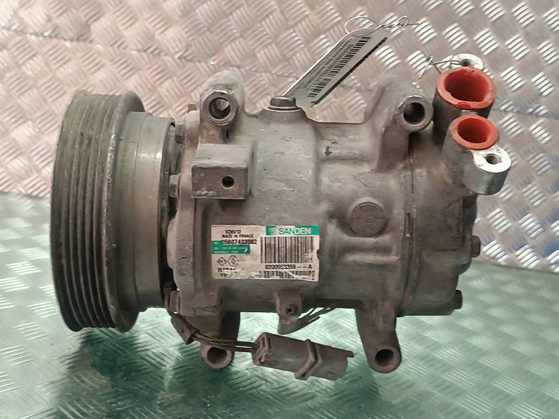 Recambio de compresor aire acondicionado para renault clio iii exception 2 referencia OEM IAM 8200953359A SD6VDA SANDEN