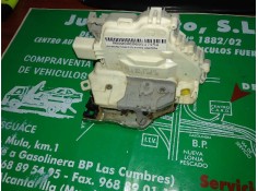 Recambio de cerradura puerta delantera izquierda para audi a1 (8x) attraction referencia OEM IAM 8X1837015 4+3 PINES BLANCO