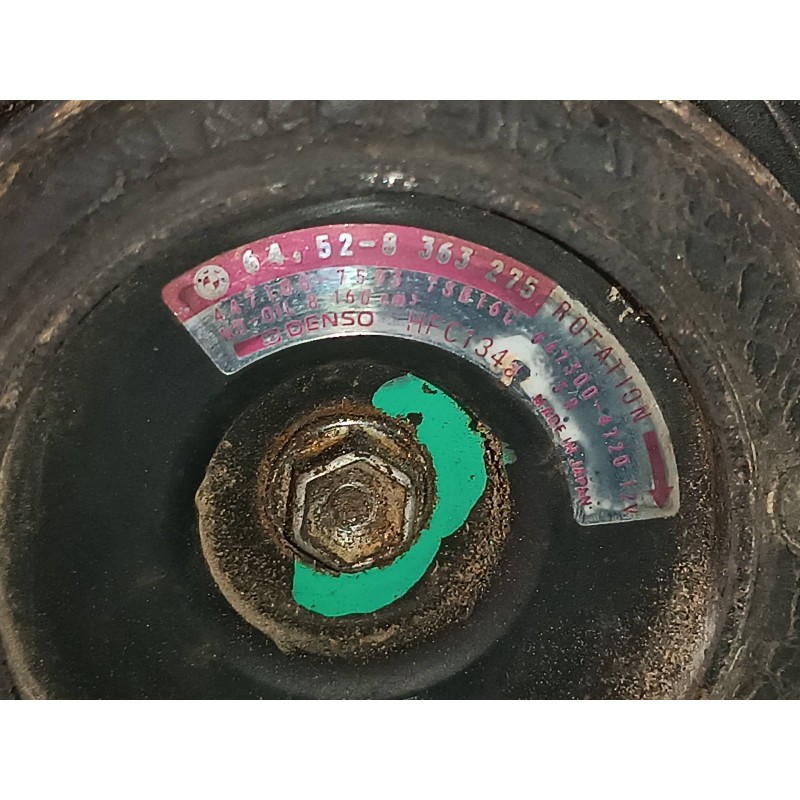 Recambio de compresor aire acondicionado para bmw serie 5 berlina (e39) 530d referencia OEM IAM 4472208022 HFC134A DENSO