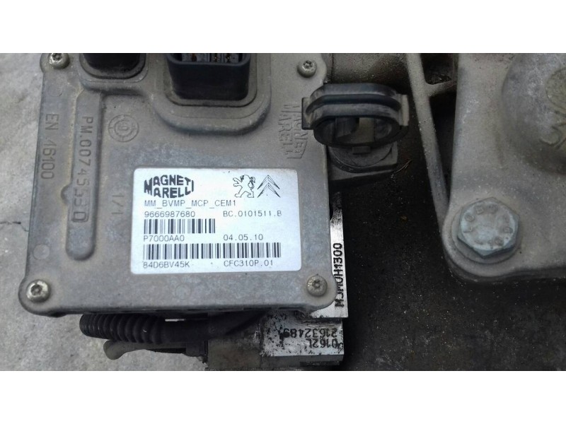 Recambio de caja cambios para peugeot 308 sport referencia OEM IAM 20DS55 9666987680 AUTOMATICA - PILOTADA