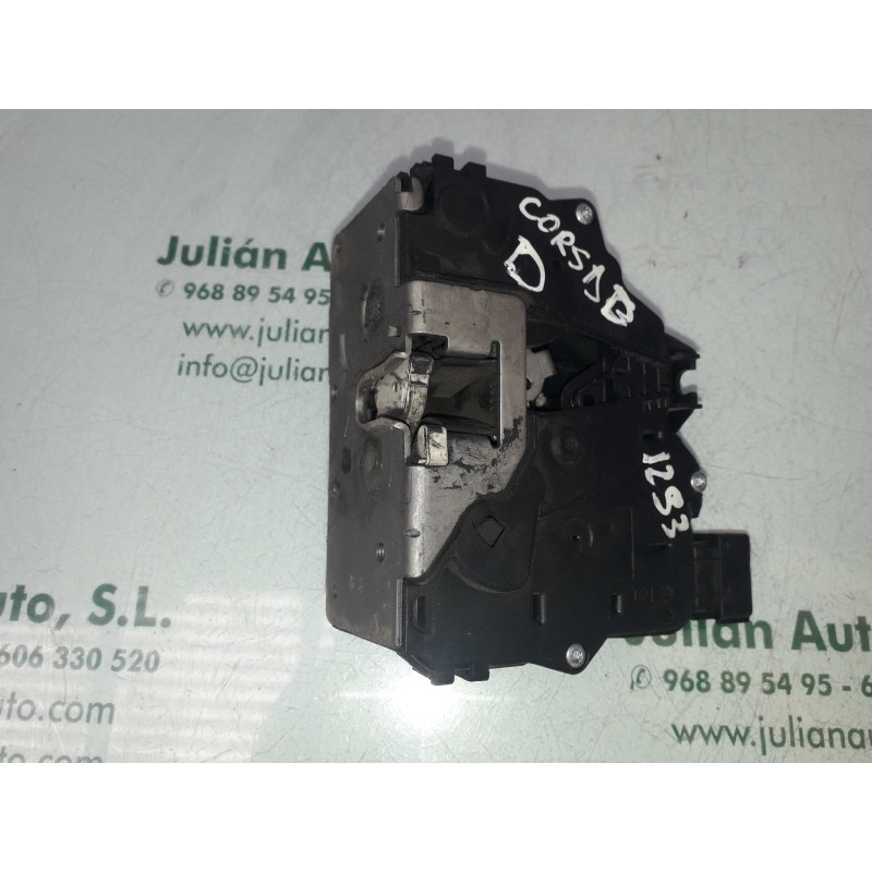 Recambio de cerradura puerta delantera derecha para opel corsa d expression referencia OEM IAM 13258274 0325407955 3+3 PINES