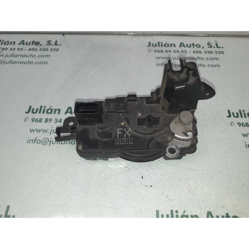 Recambio de cerradura puerta delantera derecha para opel astra h berlina essentia referencia OEM IAM 13128112  3+2 PINES