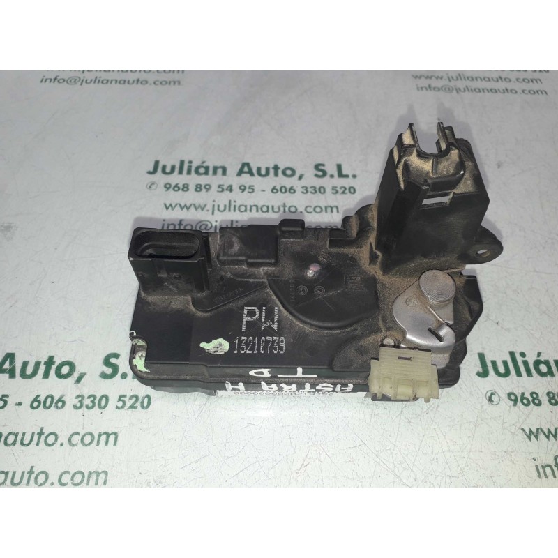 Recambio de cerradura puerta trasera derecha para opel astra h berlina enjoy referencia OEM IAM 13210739  3+2 PINES