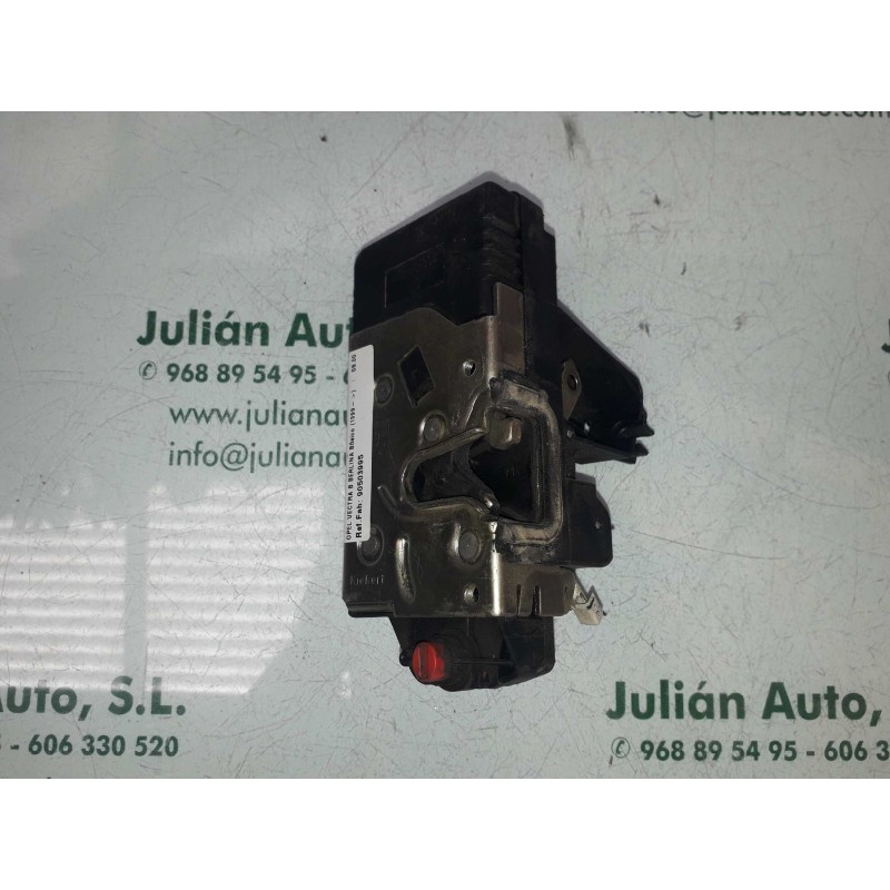 Recambio de cerradura puerta trasera izquierda para opel vectra b berlina básico (1999) referencia OEM IAM 90503995  2+1 PINES