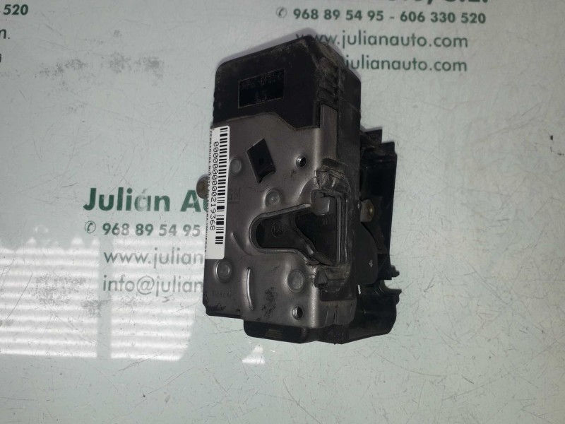 Recambio de cerradura puerta delantera izquierda para opel zafira a comfort referencia OEM IAM 24444015  4+4 PINES