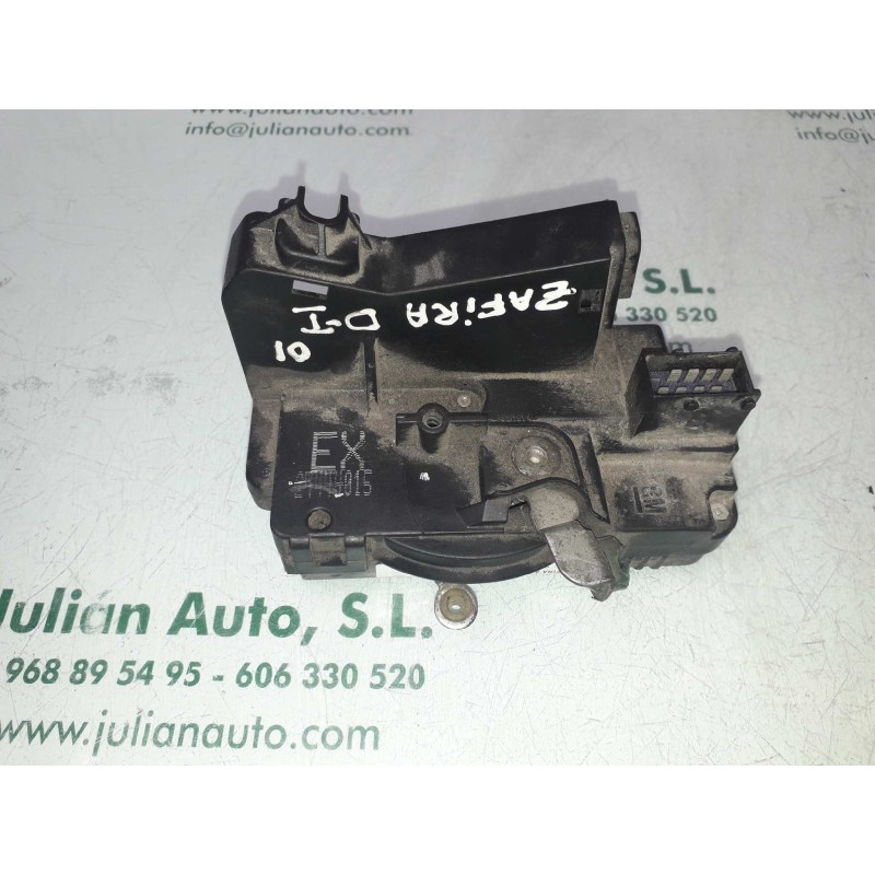 Recambio de cerradura puerta delantera izquierda para opel zafira a comfort referencia OEM IAM 24444015  4+4 PINES