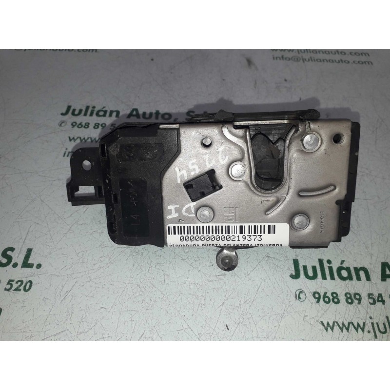 Recambio de cerradura puerta delantera izquierda para opel astra h berlina essentia referencia OEM IAM 13128111  3+2 PINES