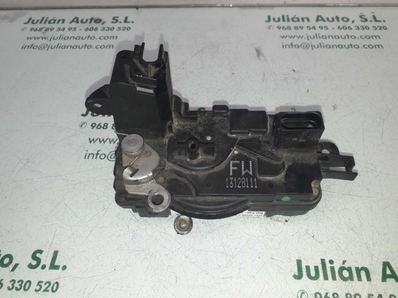 Recambio de cerradura puerta delantera izquierda para opel astra h berlina essentia referencia OEM IAM 13128111  3+2 PINES