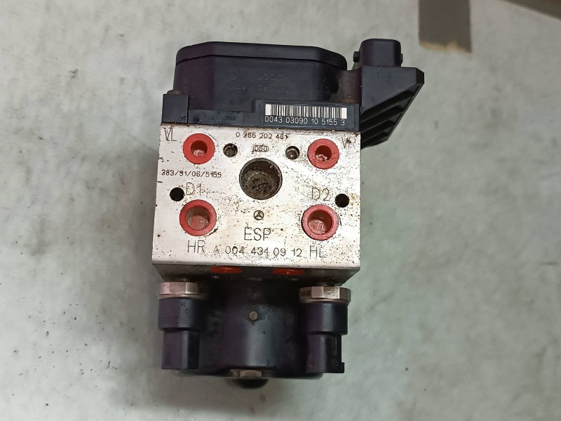 Recambio de abs para mercedes-benz clase a (w168) 160 cdi (168.006) referencia OEM IAM A0044310912 0255202461 BOSCH