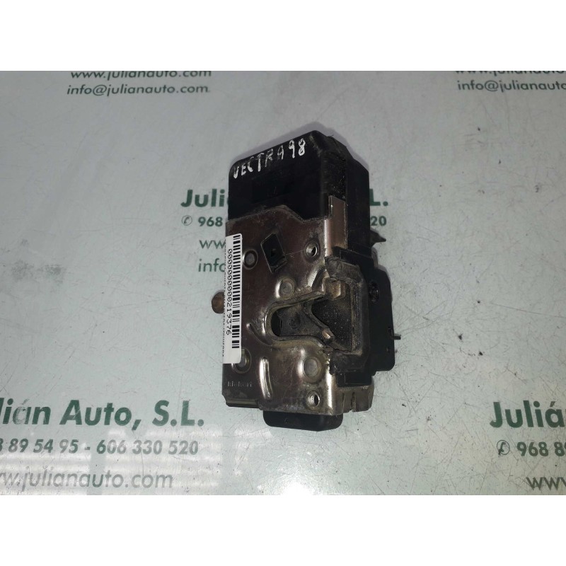 Recambio de cerradura puerta delantera izquierda para opel vectra b berlina básico (1999) referencia OEM IAM 90585021  4+4 PINES