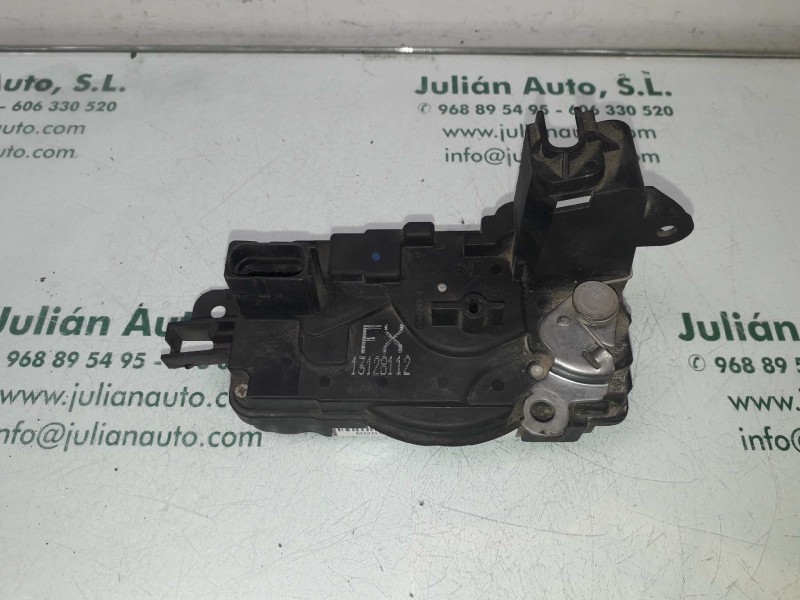 Recambio de cerradura puerta delantera derecha para opel astra h berlina enjoy referencia OEM IAM 13128112  3+2 PINES