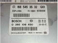 Recambio de centralita abs para mercedes-benz clase a (w168) 160 cdi (168.006) referencia OEM IAM 1685453532 Q01 0265109630 2