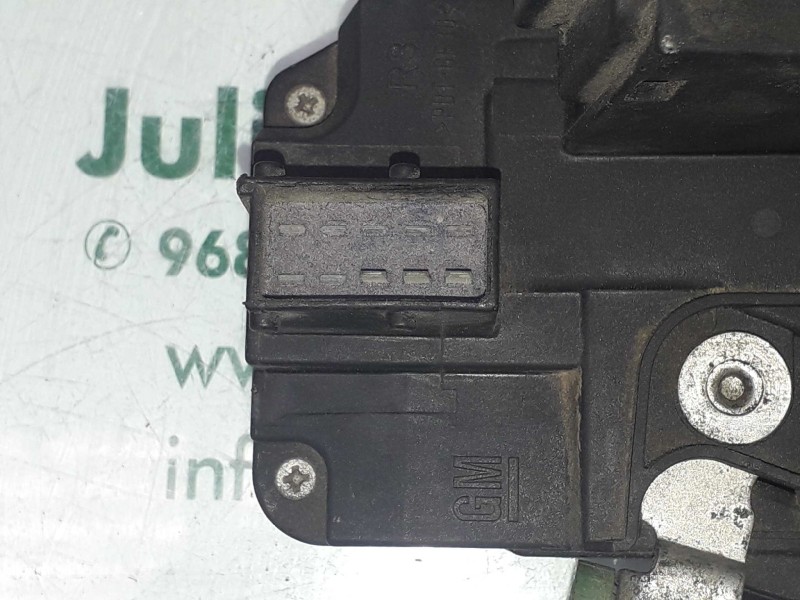 Recambio de cerradura puerta delantera derecha para opel astra g berlina club referencia OEM IAM 24414117  3 PINES