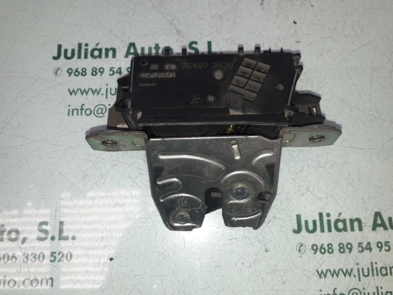 Recambio de cerradura maletero / porton para opel astra h ber. cosmo referencia OEM IAM 264973439 495058724 