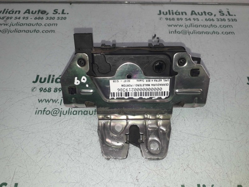Recambio de cerradura maletero / porton para opel astra h ber. cosmo referencia OEM IAM 264973439 495058724 
