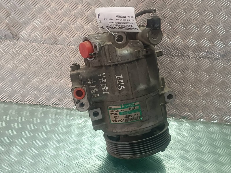 Recambio de compresor aire acondicionado para seat ibiza (6l1) reference referencia OEM IAM 6Q0820803H PXE13 SANDEN
