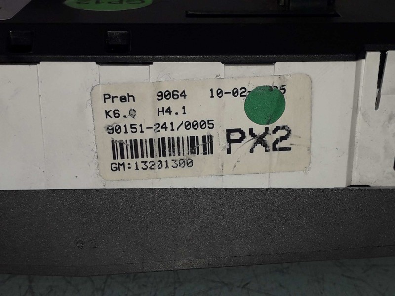 Recambio de mando climatizador para opel astra h berlina essentia referencia OEM IAM 13201300 90151241 