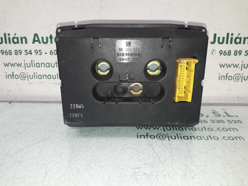 Recambio de pantalla multifuncion para opel vectra b berlina básico (1999) referencia OEM IAM 90569356 5WK7467 SIEMENS