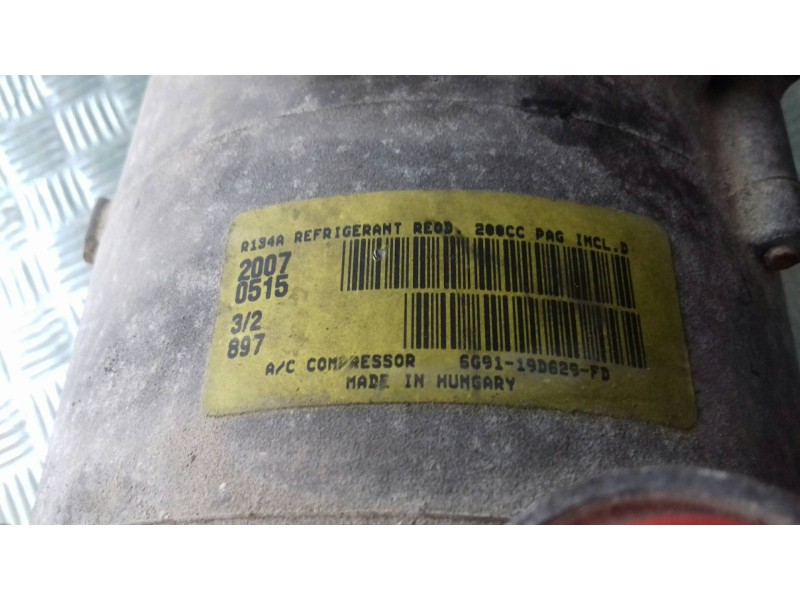 Recambio de compresor aire acondicionado para land rover freelander (lr2) td4 e referencia OEM IAM 6G9119D629FD  