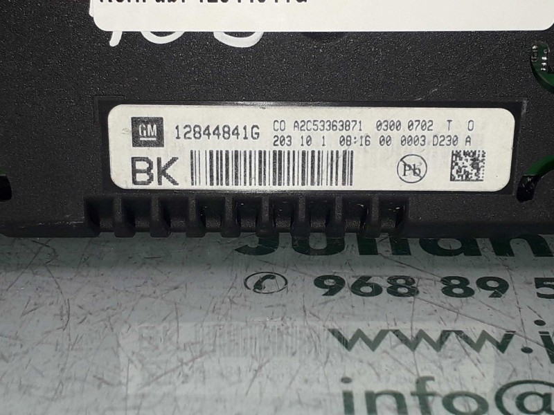 Recambio de pantalla multifuncion para opel insignia berlina edition referencia OEM IAM 12844841G A2C53363871 