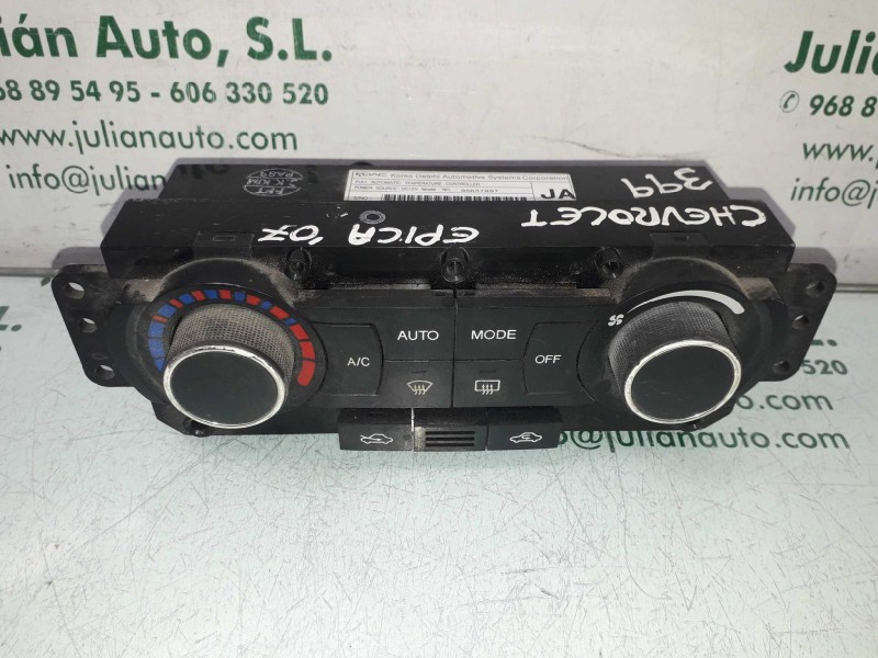 Recambio de mando climatizador para chevrolet epica lt referencia OEM IAM 96637897  