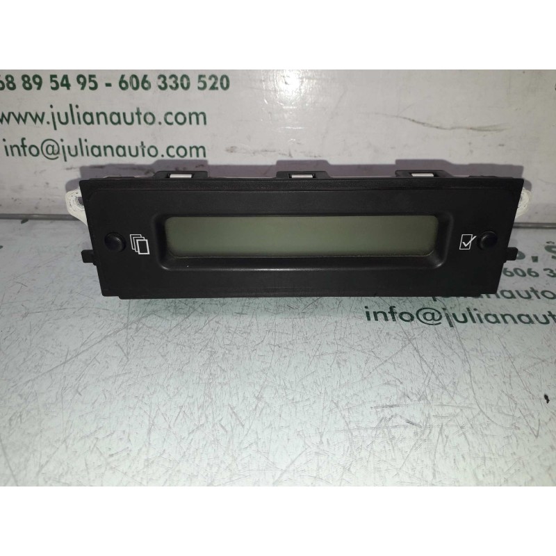 Recambio de pantalla multifuncion para citroen xsara berlina 1.9 d sx referencia OEM IAM 9643654377  