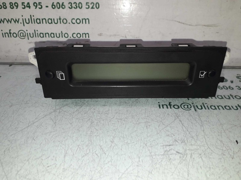 Recambio de pantalla multifuncion para citroen xsara berlina 1.9 d sx referencia OEM IAM 9643654377  