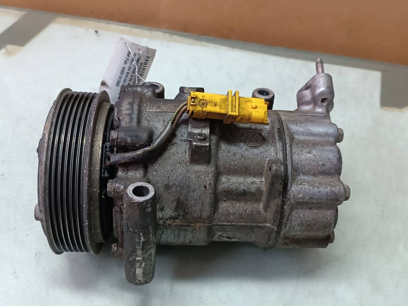 Recambio de compresor aire acondicionado para peugeot 206 berlina xs-line referencia OEM IAM 9655191580 SD6V12 SANDEN