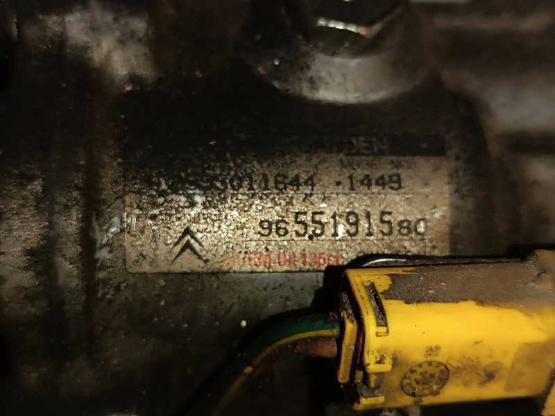 Recambio de compresor aire acondicionado para peugeot 206 berlina xs-line referencia OEM IAM 9655191580 SD6V12 SANDEN