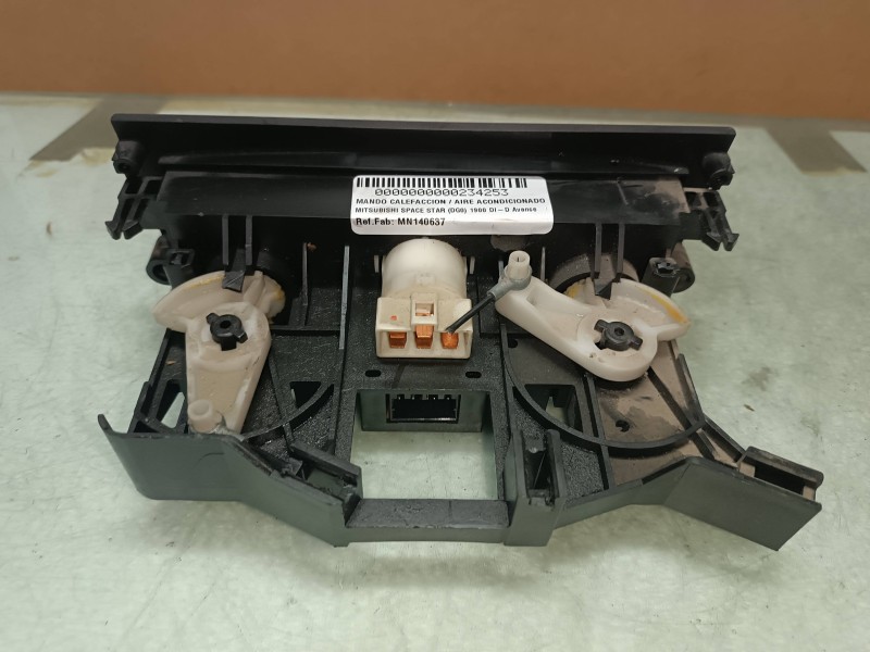 Recambio de mando calefaccion / aire acondicionado para mitsubishi space star (dg0) 1900 di-d avance referencia OEM IAM MN140637