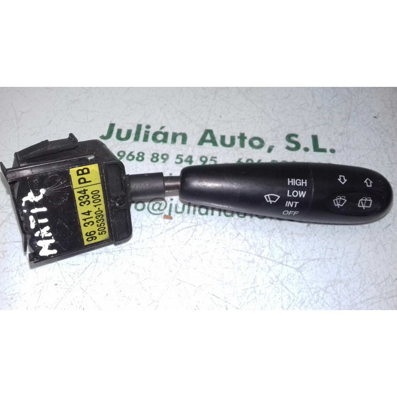 Recambio de mando limpia para chevrolet matiz city referencia OEM IAM 96314334 505330 