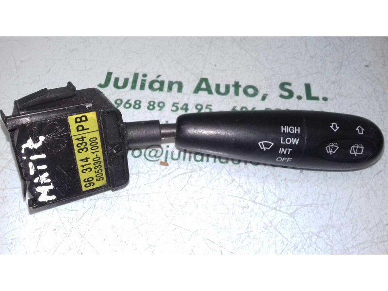 Recambio de mando limpia para chevrolet matiz city referencia OEM IAM 96314334 505330 