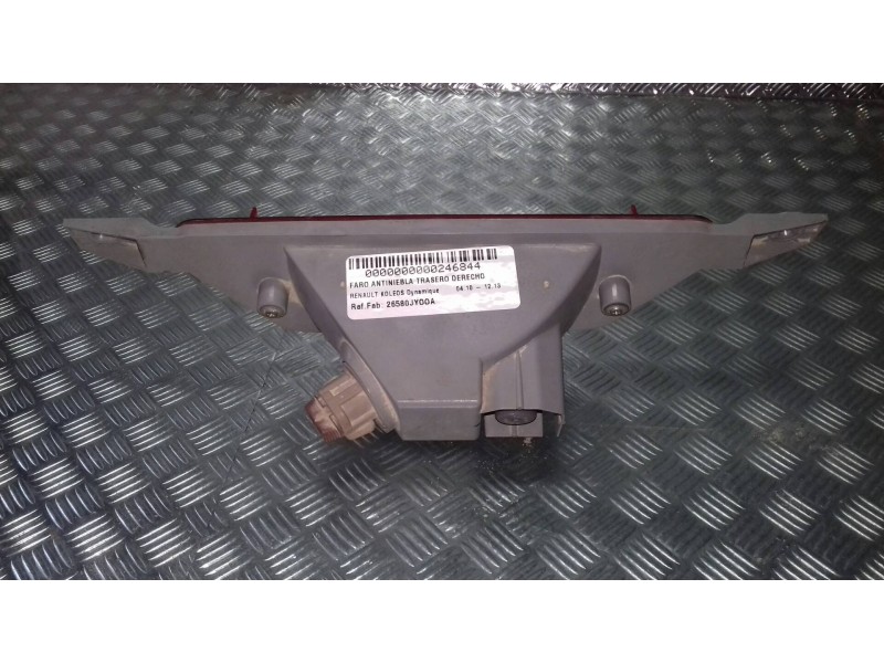 Recambio de faro antiniebla trasero derecho para renault koleos dynamique referencia OEM IAM 26580JYOOA  