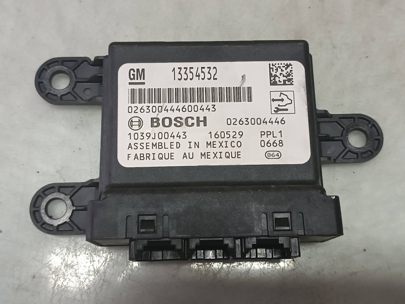 Recambio de modulo electronico para opel mokka excellence referencia OEM IAM 13354532 0263004446 BOSCH