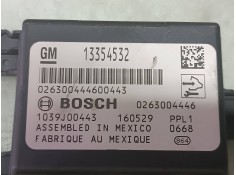 Recambio de modulo electronico para opel mokka excellence referencia OEM IAM 13354532 0263004446 BOSCH 2
