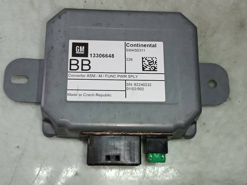 Recambio de modulo electronico para opel mokka excellence referencia OEM IAM 13306648 5WK50311 CONTINENTAL